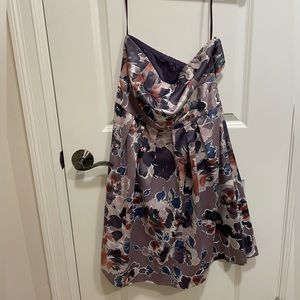 The Limited purple floral cocktail dress